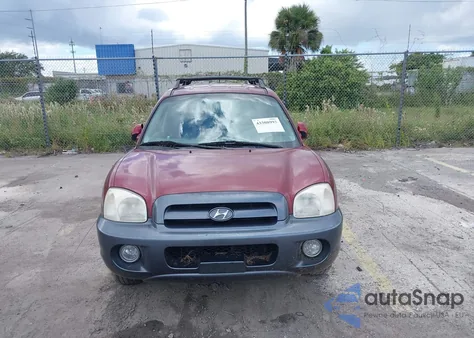 2005 Hyundai Santa Fe Gls/Lx from USA, damaged, VIN KM8SC13E55U998381